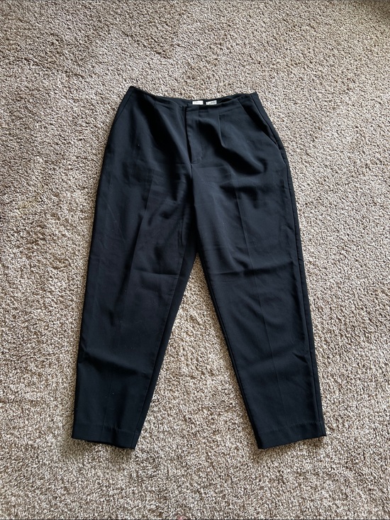 a new day Pants - A new day Woman’s Tapered Trouser Black Dress Pants